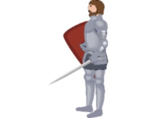 Sticker Custom Preview Image #056478 Fantasy Medieval Images Knight46
