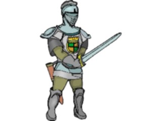 Sticker Custom Preview Image #056485 Fantasy Medieval Images Knight53