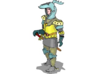Sticker Custom Preview Image #056489 Fantasy Medieval Images Knight57