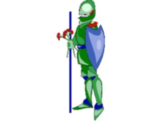 Sticker Custom Preview Image #056497 Fantasy Medieval Images Knight Jolly