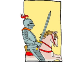 Sticker Custom Preview Image #056503 Fantasy Medieval Images Knighton Horse3