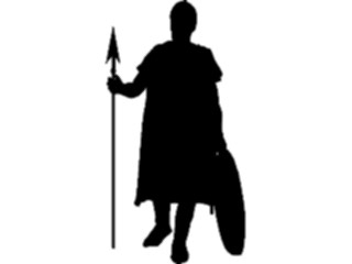 Sticker Custom Preview Image #056518 Fantasy Medieval Images Knight Silhouette08