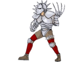 Sticker Custom Preview Image #056532 Fantasy Medieval Images Knightwith Claws