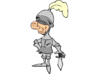 Sticker Custom Preview Image #056540 Fantasy Medieval Images Knightwith Sword01