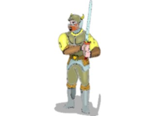 Sticker Custom Preview Image #056552 Fantasy Medieval Images Knightwith Sword13