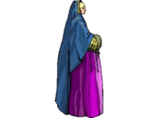 Sticker Custom Preview Image #056563 Fantasy Medieval Images Lady2