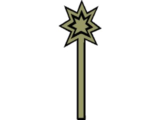 Sticker Custom Preview Image #056612 Fantasy Medieval Images Magic Wand3