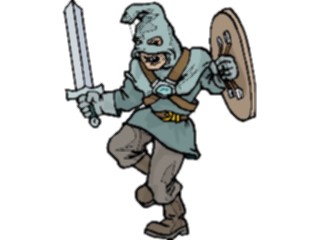 Sticker Custom Preview Image #056670 Fantasy Medieval Images Manwith Hood