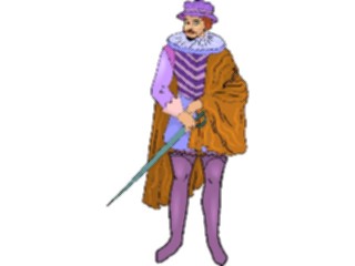 Sticker Custom Preview Image #056695 Fantasy Medieval Images Manwith Sword09
