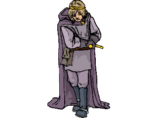 Sticker Custom Preview Image #056697 Fantasy Medieval Images Manwith Sword11