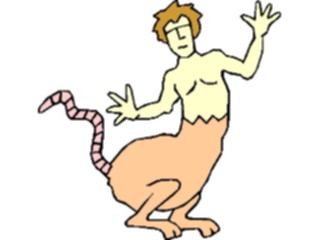 Sticker Custom Preview Image #056715 Fantasy Medieval Images Man Kangaroo