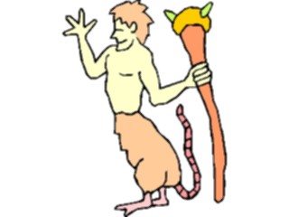 Sticker Custom Preview Image #056720 Fantasy Medieval Images Man Rat
