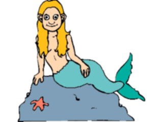 Sticker Custom Preview Image #056740 Fantasy Medieval Images Mermaid01
