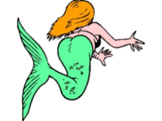 Sticker Custom Preview Image #056742 Fantasy Medieval Images Mermaid03