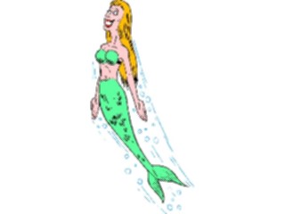 Sticker Custom Preview Image #056744 Fantasy Medieval Images Mermaid05