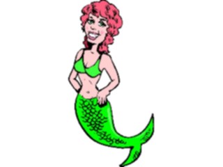 Sticker Custom Preview Image #056746 Fantasy Medieval Images Mermaid07