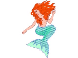 Sticker Custom Preview Image #056747 Fantasy Medieval Images Mermaid08