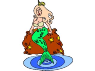 Sticker Custom Preview Image #056749 Fantasy Medieval Images Mermaid10