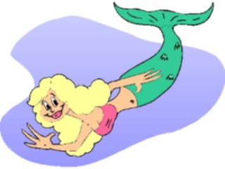 Sticker Custom Preview Image #056751 Fantasy Medieval Images Mermaid12
