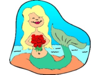 Sticker Custom Preview Image #056752 Fantasy Medieval Images Mermaid13