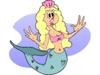 Sticker Custom Preview Image #056753 Fantasy Medieval Images Mermaid14