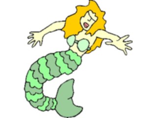 Sticker Custom Preview Image #056754 Fantasy Medieval Images Mermaid15