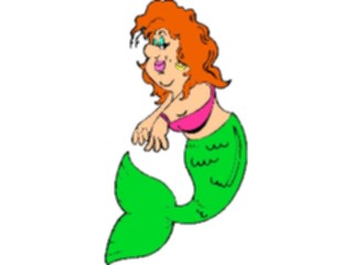 Sticker Custom Preview Image #056755 Fantasy Medieval Images Mermaid16