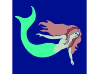Sticker Custom Preview Image #056758 Fantasy Medieval Images Mermaid19