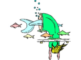 Sticker Custom Preview Image #056767 Fantasy Medieval Images Mermaid Stuckin Pipe