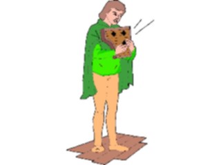 Sticker Custom Preview Image #056782 Fantasy Medieval Images Minstrel3