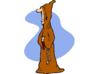 Sticker Custom Preview Image #056788 Fantasy Medieval Images Monk3