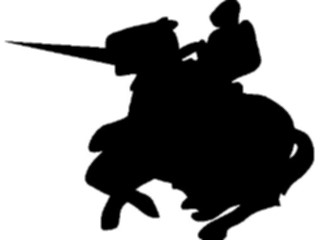 Sticker Custom Preview Image #056809 Fantasy Medieval Images Mounted Soldier5