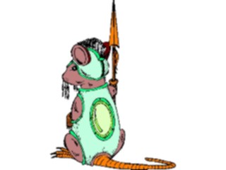 Sticker Custom Preview Image #056812 Fantasy Medieval Images Mouse Knight