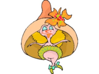 Sticker Custom Preview Image #056814 Fantasy Medieval Images Mushroom Fairy