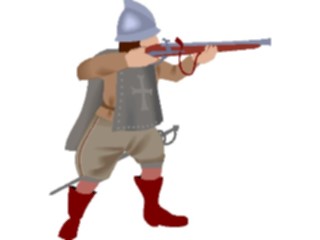 Sticker Custom Preview Image #056820 Fantasy Medieval Images Musketeer1