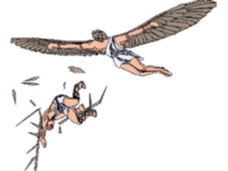 Sticker Custom Preview Image #056834 Fantasy Medieval Images Mythology Daedalus Icarus