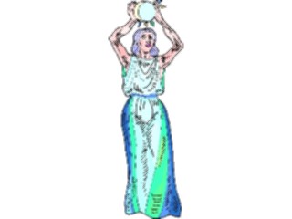 Sticker Custom Preview Image #056849 Fantasy Medieval Images Mythology Moon Goddess