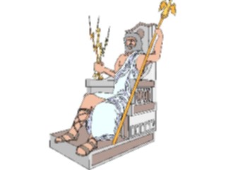 Sticker Custom Preview Image #056864 Fantasy Medieval Images Mythology Zeus2
