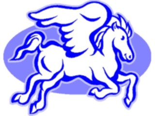 Sticker Custom Preview Image #056950 Fantasy Medieval Images Pegasus03