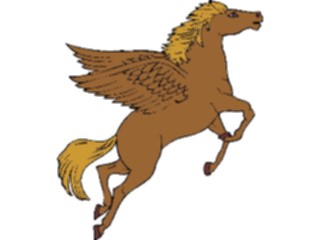 Sticker Custom Preview Image #056951 Fantasy Medieval Images Pegasus04