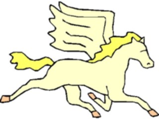 Sticker Custom Preview Image #056953 Fantasy Medieval Images Pegasus06
