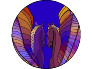 Sticker Custom Preview Image #056955 Fantasy Medieval Images Pegasus08