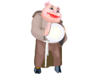 Sticker Custom Preview Image #056970 Fantasy Medieval Images Pigman