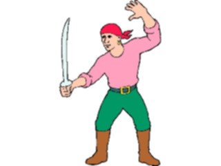 Sticker Custom Preview Image #056981 Fantasy Medieval Images Pirate09