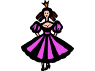 Sticker Custom Preview Image #057023 Fantasy Medieval Images Princess02