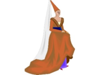 Sticker Custom Preview Image #057026 Fantasy Medieval Images Princess05