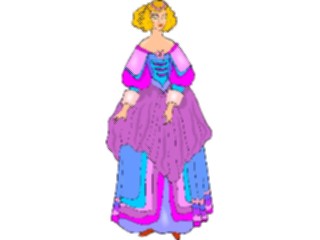 Sticker Custom Preview Image #057037 Fantasy Medieval Images Princess16