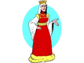 Sticker Custom Preview Image #057053 Fantasy Medieval Images Queen03