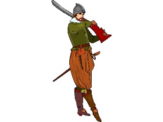 Sticker Custom Preview Image #057084 Fantasy Medieval Images Rifleman2
