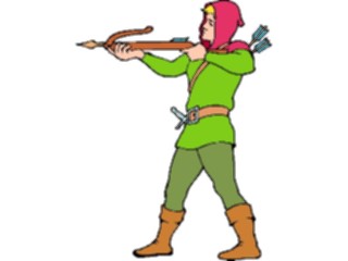 Sticker Custom Preview Image #057086 Fantasy Medieval Images Robin Hood2